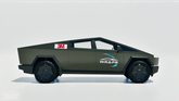 Cybertruck Precut 3M PWF-G76 Gloss Olive Green